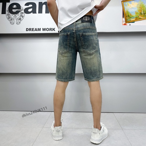 Replica Chrome Hearts Jeans For Men #1222431 $40.00 USD for Wholesale