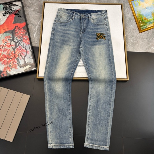 Replica Burberry Jeans For Men #1222450 $48.00 USD for Wholesale