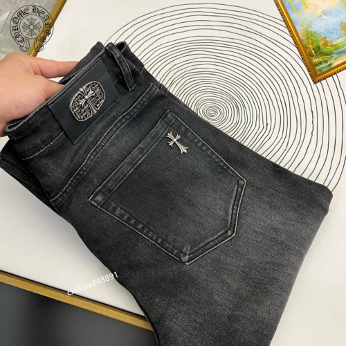 Replica Chrome Hearts Jeans For Men #1222473, $48.00 USD, [ITEM#1222473], Replica Chrome Hearts Jeans outlet from China