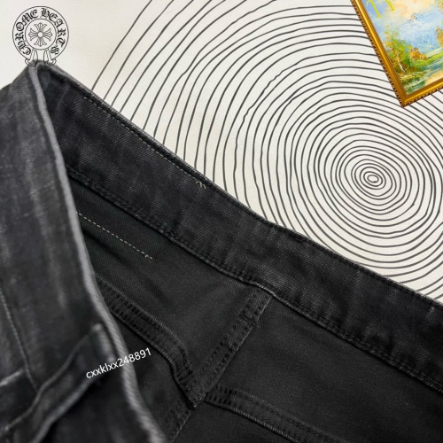 Replica Chrome Hearts Jeans For Men #1222473 $48.00 USD for Wholesale