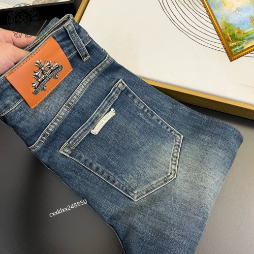 Replica Chrome Hearts Jeans For Men #1222474, $48.00 USD, [ITEM#1222474], Replica Chrome Hearts Jeans outlet from China