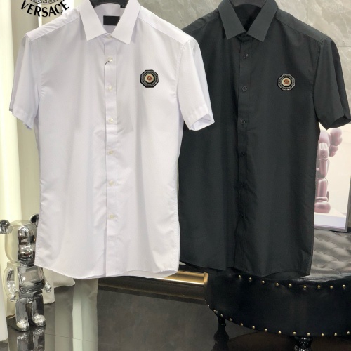 Replica Versace Shirts Short Sleeved For Men #1222509 $38.00 USD for Wholesale