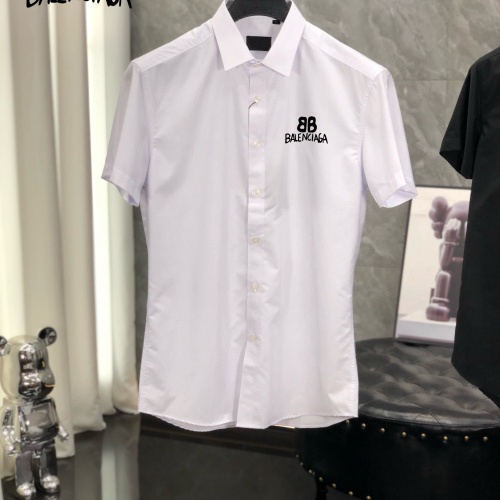 Replica Balenciaga Shirts Short Sleeved For Men #1222523, $38.00 USD, [ITEM#1222523], Replica Balenciaga Shirts outlet from China