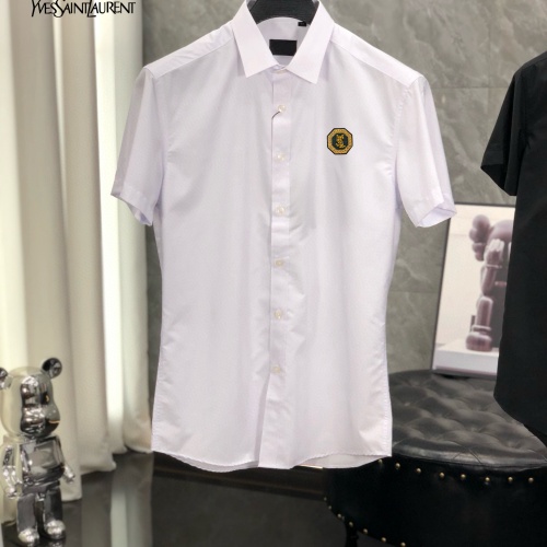 Replica Yves Saint Laurent YSL Shirts Short Sleeved For Men #1222532, $38.00 USD, [ITEM#1222532], Replica Yves Saint Laurent YSL Shirts outlet from China