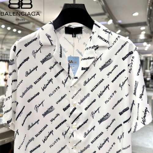 Replica Balenciaga Fashion Tracksuits Short Sleeved For Men #1222557 $72.00 USD for Wholesale