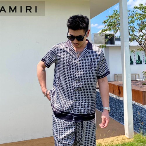 Replica Amiri Tracksuits Short Sleeved For Men #1222571 $72.00 USD for Wholesale
