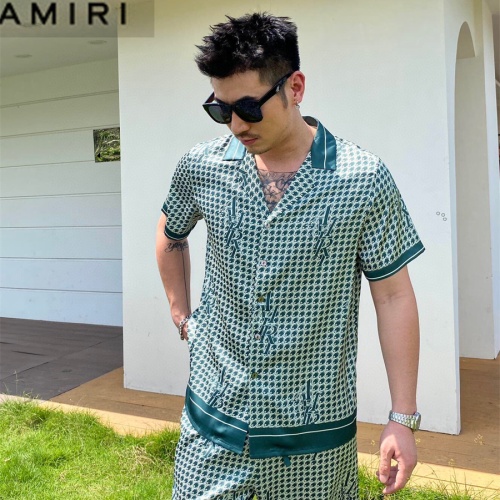 Replica Amiri Tracksuits Short Sleeved For Men #1222572 $72.00 USD for Wholesale