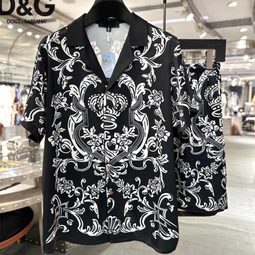 Replica Dolce &amp; Gabbana D&amp;G Tracksuits Short Sleeved For Men #1222576, $72.00 USD, [ITEM#1222576], Replica Dolce &amp; Gabbana D&amp;G Tracksuits outlet from China