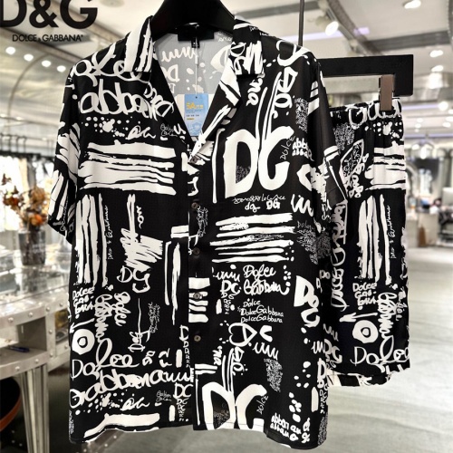 Replica Dolce &amp; Gabbana D&amp;G Tracksuits Short Sleeved For Men #1222580, $72.00 USD, [ITEM#1222580], Replica Dolce &amp; Gabbana D&amp;G Tracksuits outlet from China