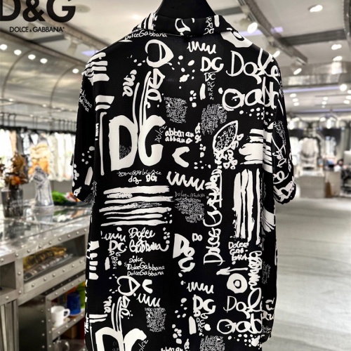 Replica Dolce & Gabbana D&G Tracksuits Short Sleeved For Men #1222580 $72.00 USD for Wholesale