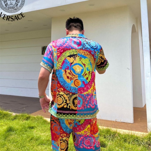 Replica Versace Tracksuits Short Sleeved For Men #1222581 $72.00 USD for Wholesale