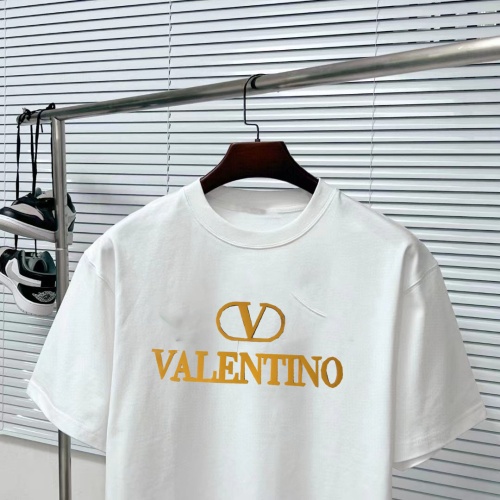 Replica Valentino T-Shirts Short Sleeved For Unisex #1222732 $34.00 USD for Wholesale