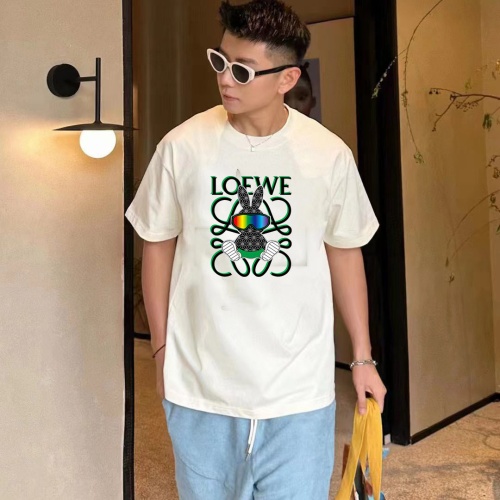 Replica LOEWE T-Shirts Short Sleeved For Unisex #1222744 $34.00 USD for Wholesale