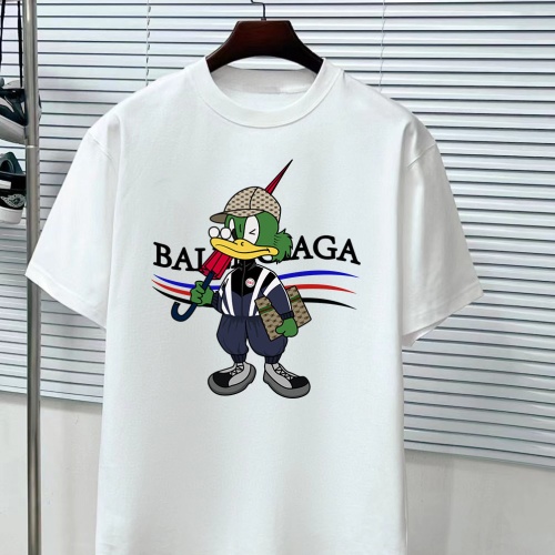 Replica Balenciaga T-Shirts Short Sleeved For Unisex #1222752, $34.00 USD, [ITEM#1222752], Replica Balenciaga T-Shirts outlet from China