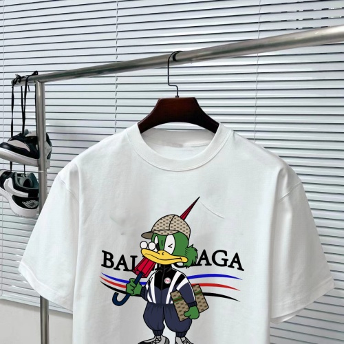 Replica Balenciaga T-Shirts Short Sleeved For Unisex #1222752 $34.00 USD for Wholesale