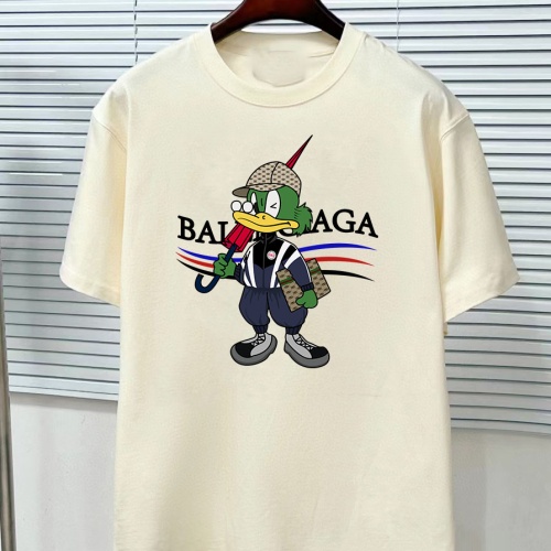 Replica Balenciaga T-Shirts Short Sleeved For Unisex #1222753, $34.00 USD, [ITEM#1222753], Replica Balenciaga T-Shirts outlet from China