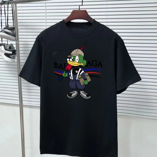 Replica Balenciaga T-Shirts Short Sleeved For Unisex #1222754, $34.00 USD, [ITEM#1222754], Replica Balenciaga T-Shirts outlet from China