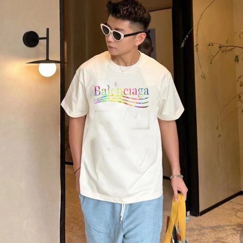 Replica Balenciaga T-Shirts Short Sleeved For Unisex #1222766 $34.00 USD for Wholesale