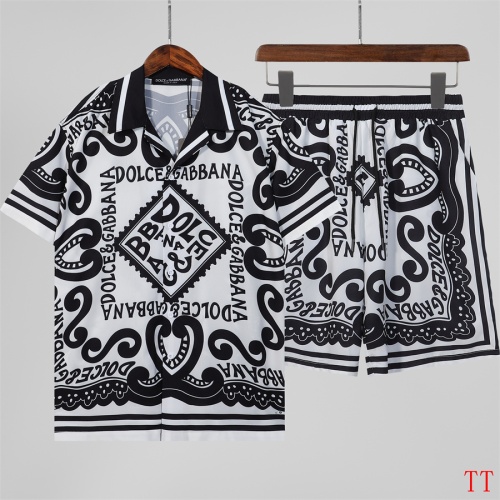 Replica Dolce &amp; Gabbana D&amp;G Tracksuits Short Sleeved For Men #1222938, $52.00 USD, [ITEM#1222938], Replica Dolce &amp; Gabbana D&amp;G Tracksuits outlet from China
