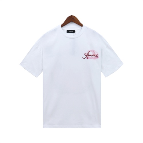 Replica Amiri T-Shirts Short Sleeved For Unisex #1223167 $32.00 USD for Wholesale