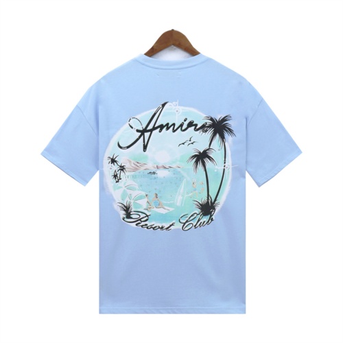 Replica Amiri T-Shirts Short Sleeved For Unisex #1223169, $32.00 USD, [ITEM#1223169], Replica Amiri T-Shirts outlet from China