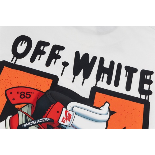 Replica Off-White T-Shirts Short Sleeved For Men #1223182 $34.00 USD for Wholesale