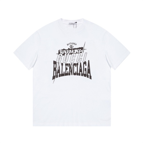 Replica Balenciaga T-Shirts Short Sleeved For Unisex #1223234, $45.00 USD, [ITEM#1223234], Replica Balenciaga T-Shirts outlet from China