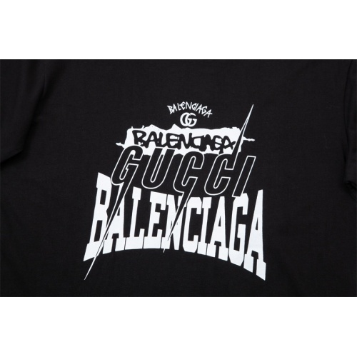 Replica Balenciaga T-Shirts Short Sleeved For Unisex #1223236 $45.00 USD for Wholesale