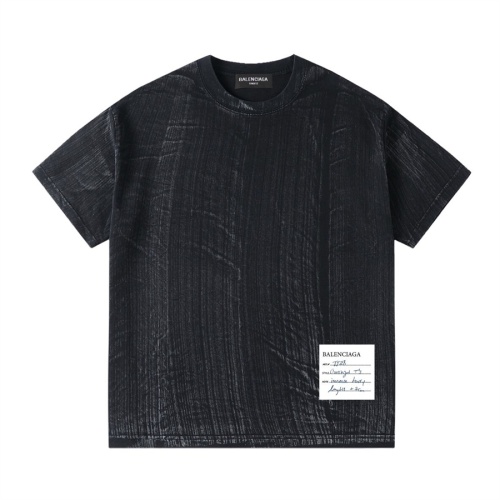 Replica Balenciaga T-Shirts Short Sleeved For Unisex #1223240, $48.00 USD, [ITEM#1223240], Replica Balenciaga T-Shirts outlet from China