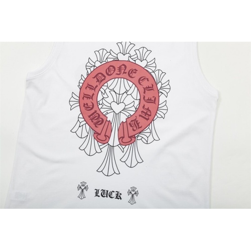 Replica Chrome Hearts T-Shirts Sleeveless For Unisex #1223249 $42.00 USD for Wholesale