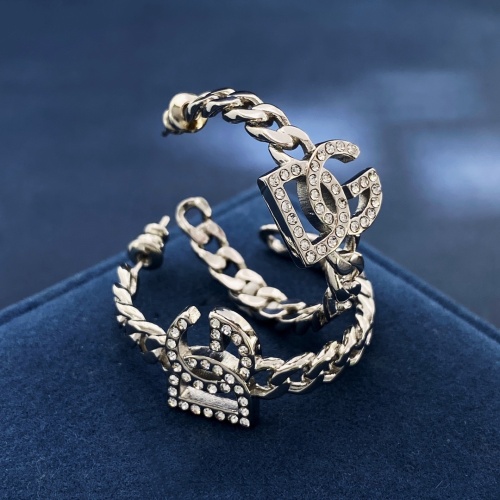 Replica Dolce & Gabbana D&G Earrings For Women #1223434 $32.00 USD for Wholesale