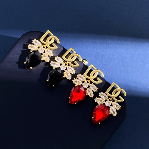Replica Dolce & Gabbana D&G Earrings For Women #1223440 $32.00 USD for Wholesale