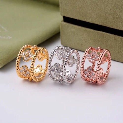 Replica Van Cleef & Arpels Rings For Women #1223514 $40.00 USD for Wholesale