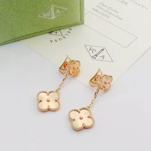 Replica Van Cleef &amp; Arpels Earrings For Women #1223607, $34.00 USD, [ITEM#1223607], Replica Van Cleef &amp; Arpels Earrings outlet from China