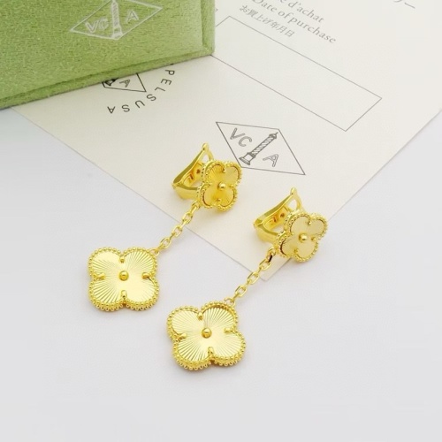 Replica Van Cleef &amp; Arpels Earrings For Women #1223608, $34.00 USD, [ITEM#1223608], Replica Van Cleef &amp; Arpels Earrings outlet from China