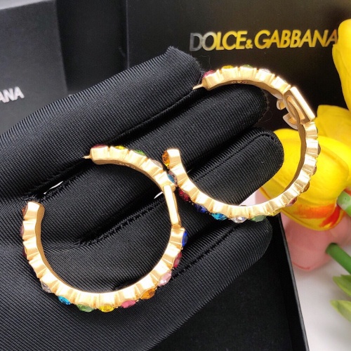 Replica Dolce & Gabbana D&G Earrings For Women #1223826 $32.00 USD for Wholesale