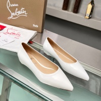 $102.00 USD Christian Louboutin Flat Shoes For Women #1217060