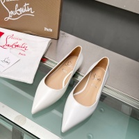 $102.00 USD Christian Louboutin Flat Shoes For Women #1217060