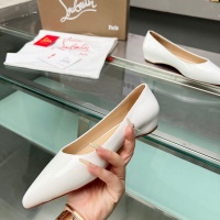 $102.00 USD Christian Louboutin Flat Shoes For Women #1217060