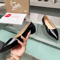 $102.00 USD Christian Louboutin Flat Shoes For Women #1217061