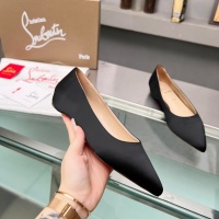 $102.00 USD Christian Louboutin Flat Shoes For Women #1217062