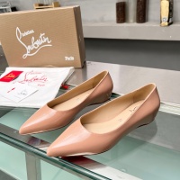 $102.00 USD Christian Louboutin Flat Shoes For Women #1217065