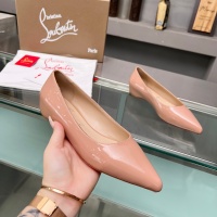 $102.00 USD Christian Louboutin Flat Shoes For Women #1217065