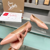 $102.00 USD Christian Louboutin Flat Shoes For Women #1217065