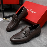 $80.00 USD Salvatore Ferragamo Leather Shoes For Men #1220994