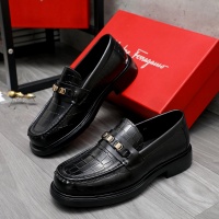 $92.00 USD Salvatore Ferragamo Leather Shoes For Men #1221263