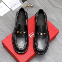 $92.00 USD Salvatore Ferragamo Leather Shoes For Men #1221266