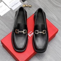 $92.00 USD Salvatore Ferragamo Leather Shoes For Men #1221273