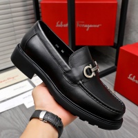 $92.00 USD Salvatore Ferragamo Leather Shoes For Men #1221273