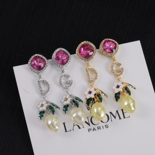 Replica Dolce & Gabbana D&G Earrings For Women #1223970 $32.00 USD for Wholesale